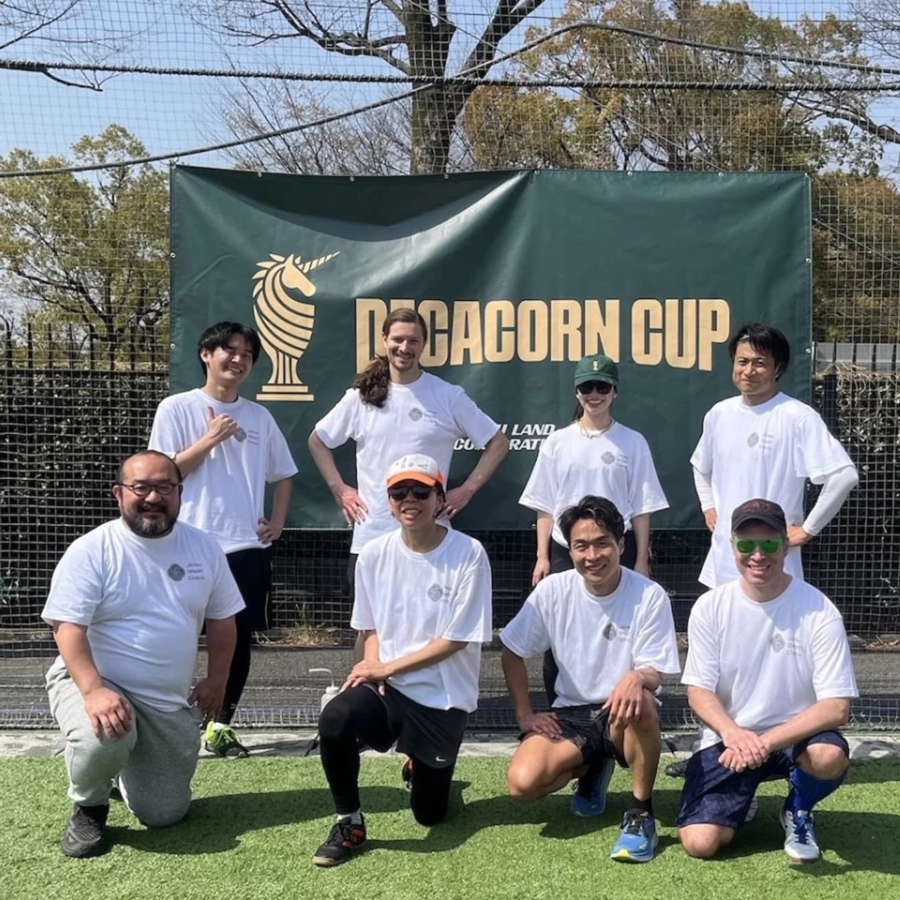Decacorn Cupに参加したJapan Smart Chainチーム