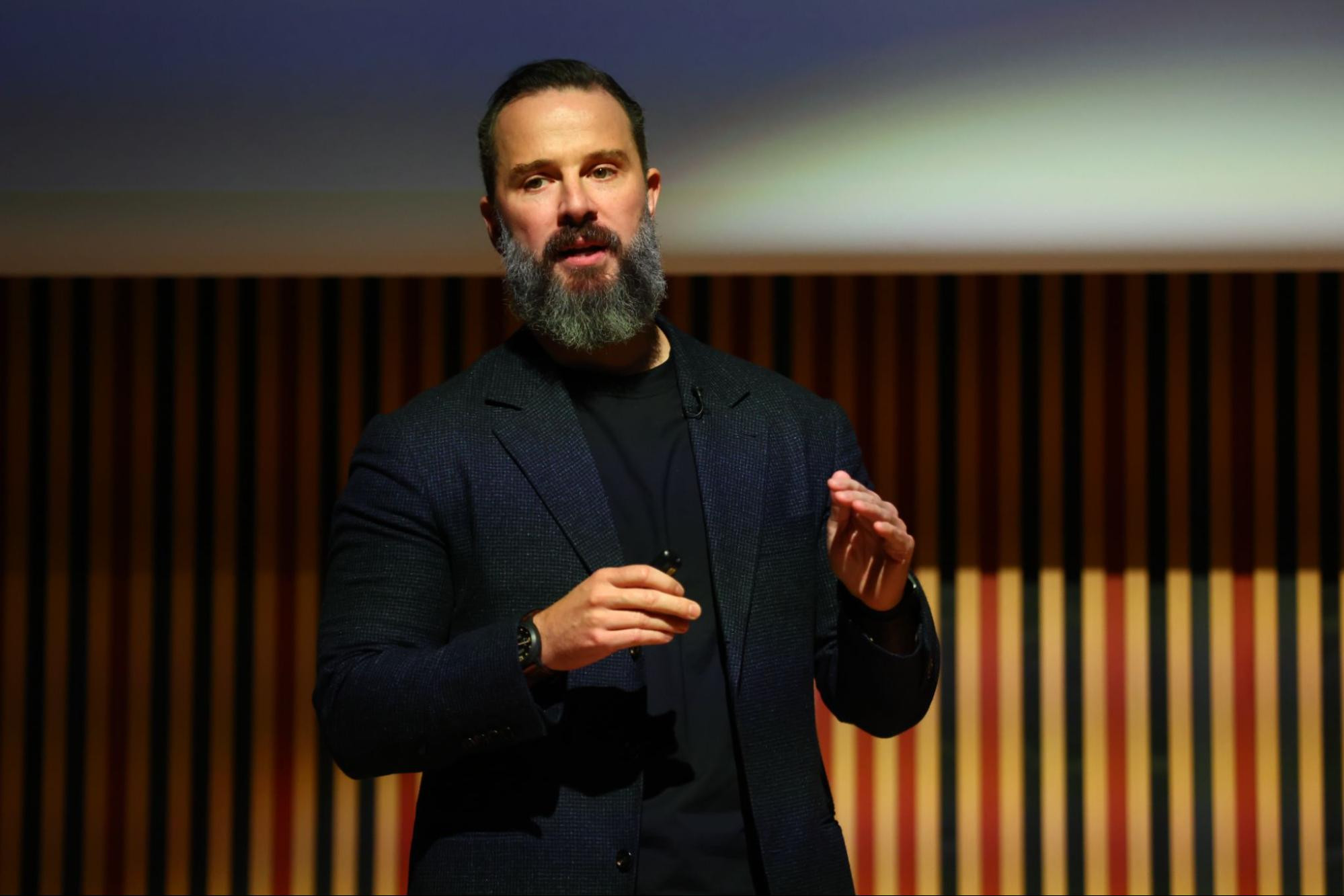 Russell Cummer at Japan Smart Chain Launch Event